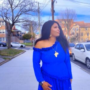 Azure Grace Off-Shoulder Maxi